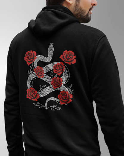 Unisex Hoodie Venom and Rose