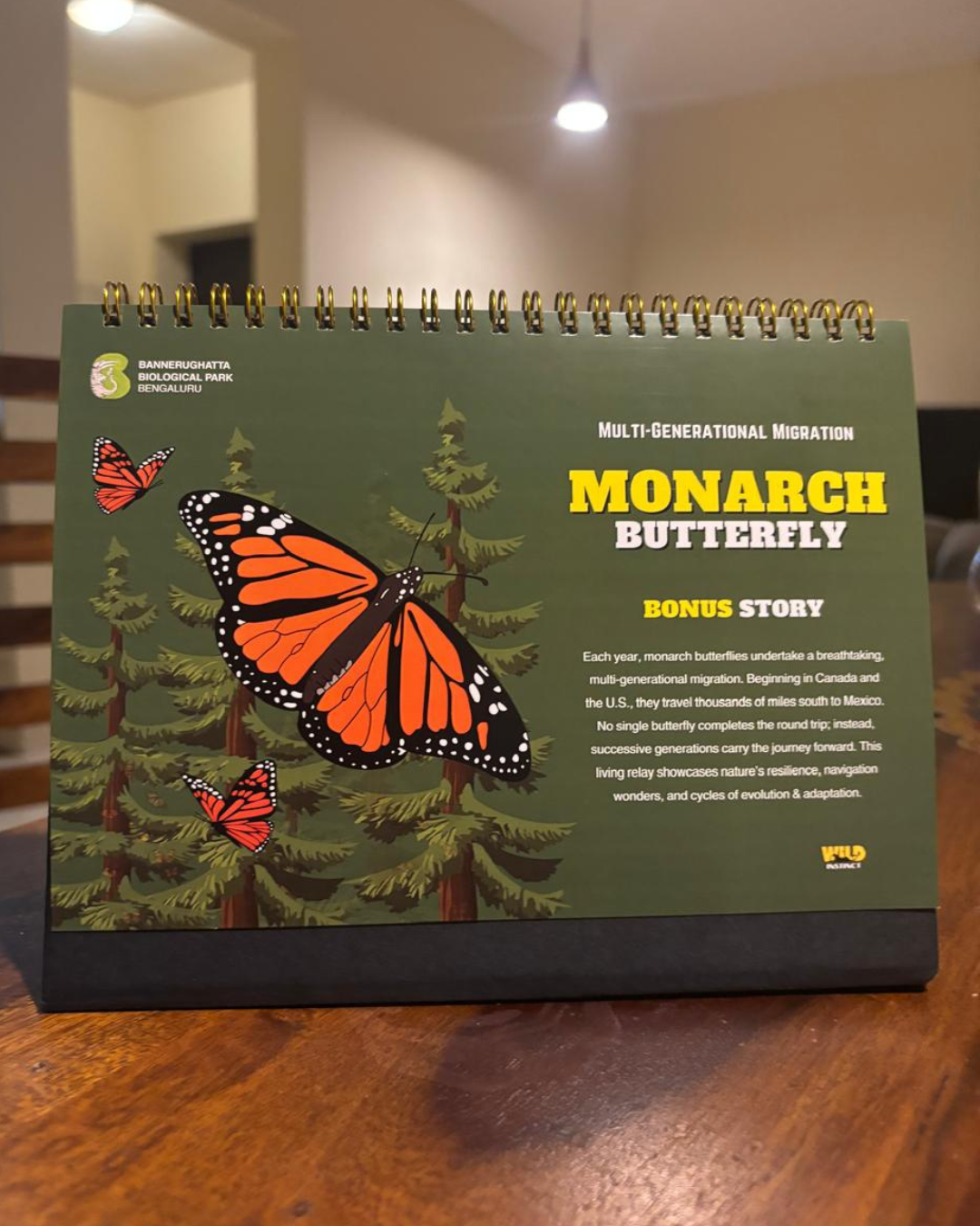 Wildlife Calendar 2026: Wonders of Bannerughatta