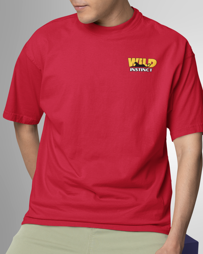 Unisex Oversized Classic T-Shirt Blue Heron