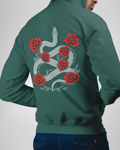 Unisex Hoodie Venom and Rose