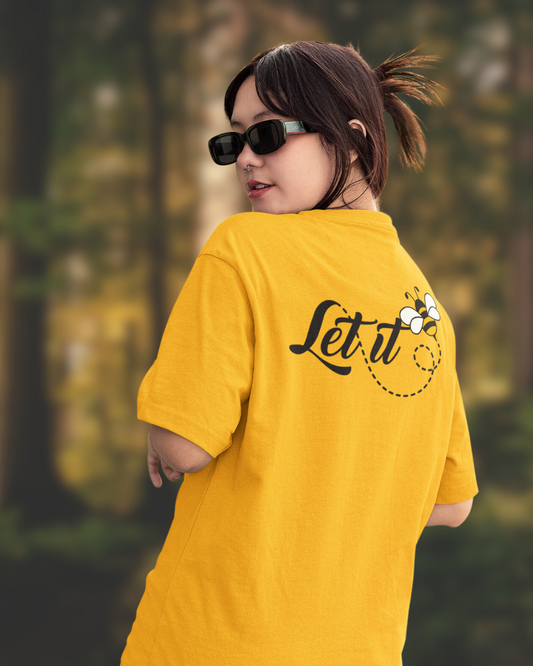 Let it Bee Women Oversize T-Shirt