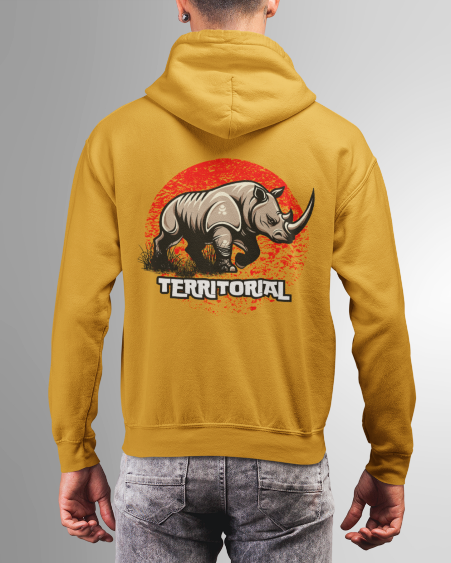 Unisex Hoodie Territorial Rhino