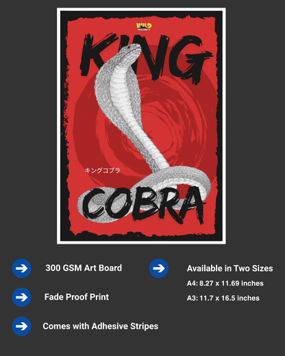 Poster King Cobra