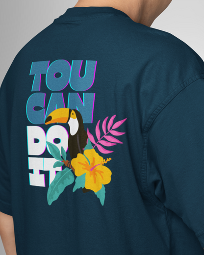 Toucan Do it Men Oversized T-shirt