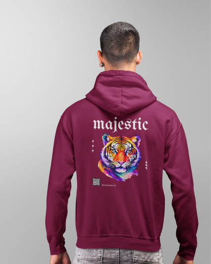 Majestic Tiger Unisex Hooded Sweatshirt