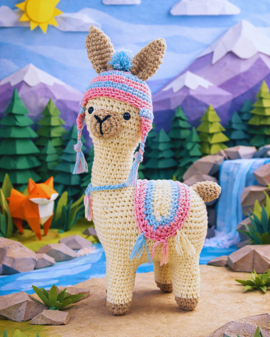 Wild Buds - 'The Almost Unicorn' Llama