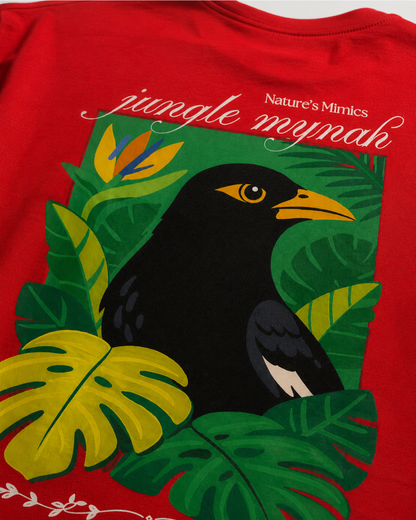 Unisex Oversized Classic T-Shirt Jungle Myna