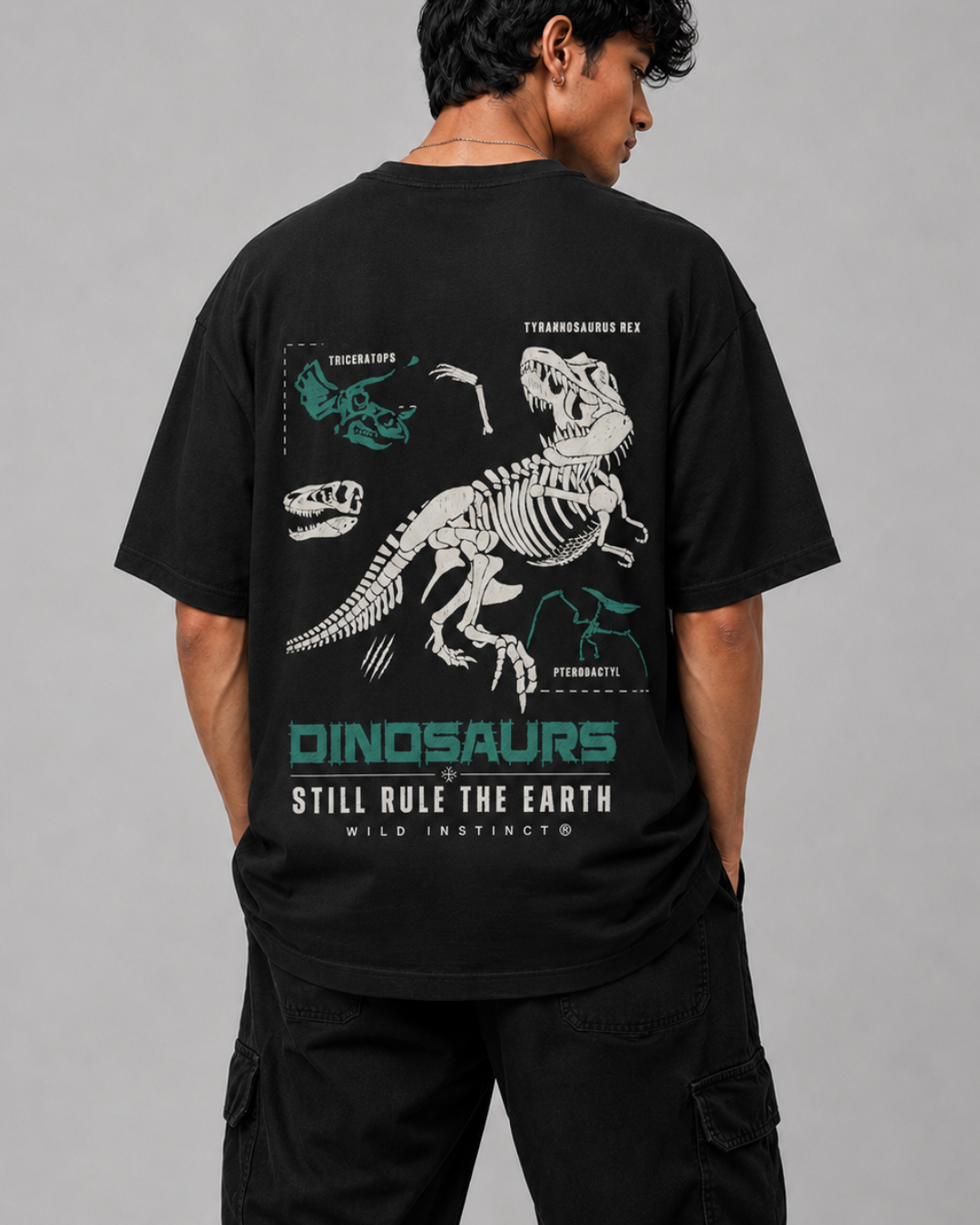 Unisex Oversized Classic T-Shirt Dino World