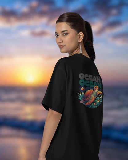 Ocean World Women's Oversized T-Shirt