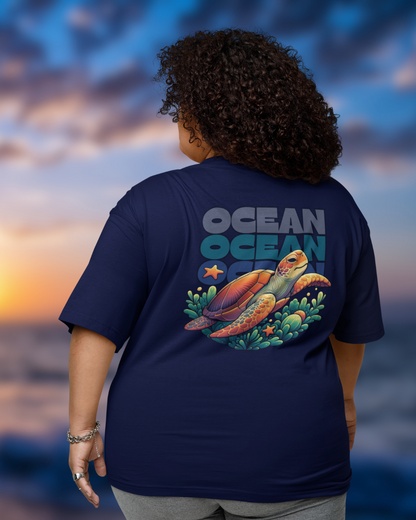 Ocean World Women's Oversized T-Shirt