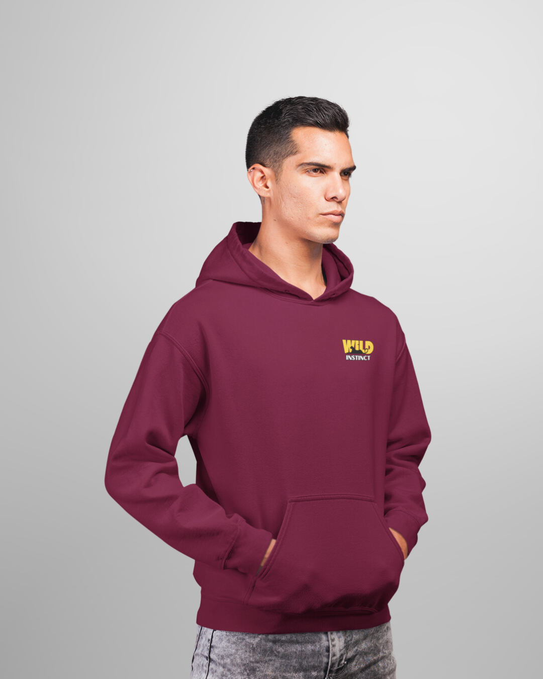 Majestic Tiger Unisex Hooded Sweatshirt Wild Instinct