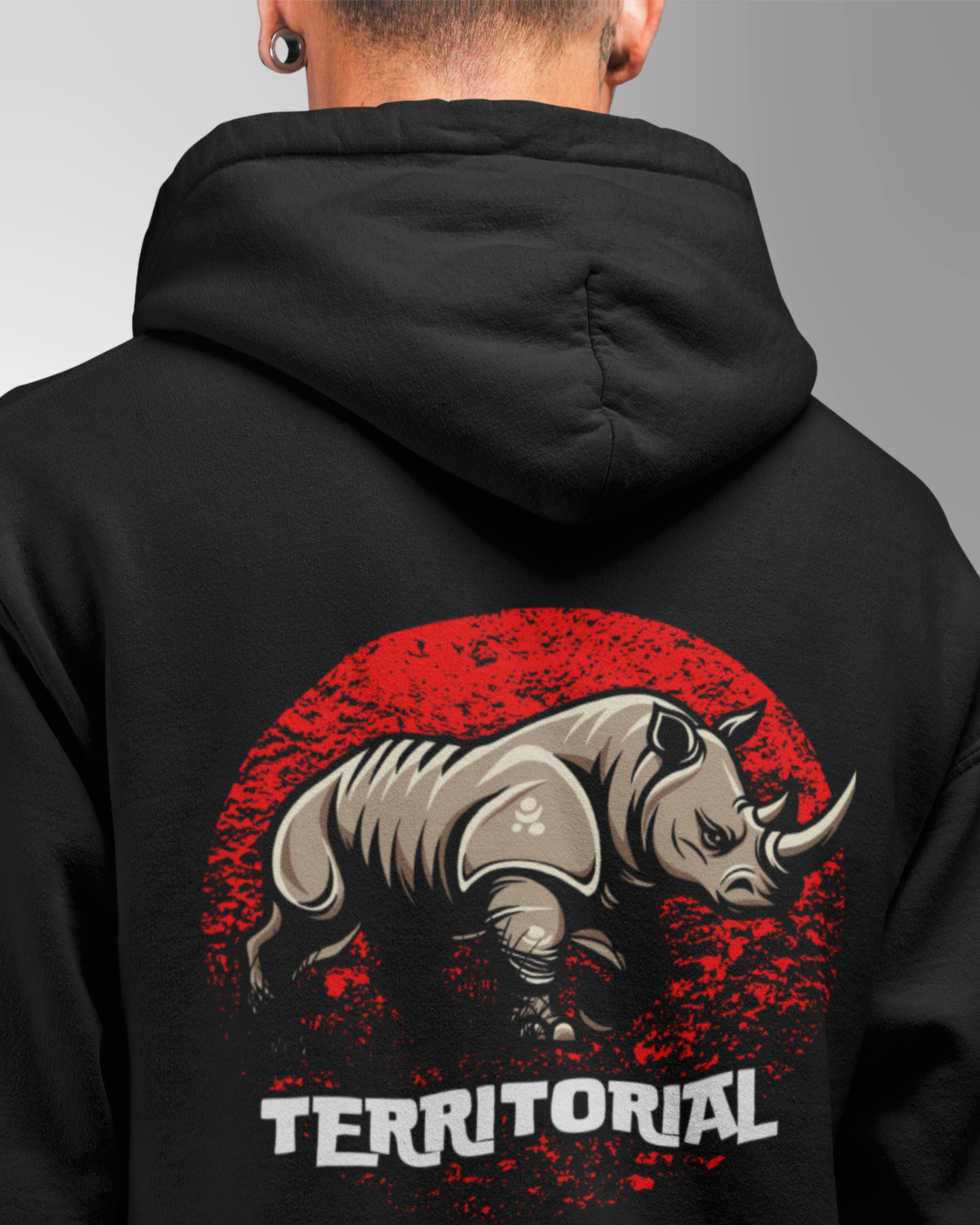 Unisex Hoodie Territorial Rhino