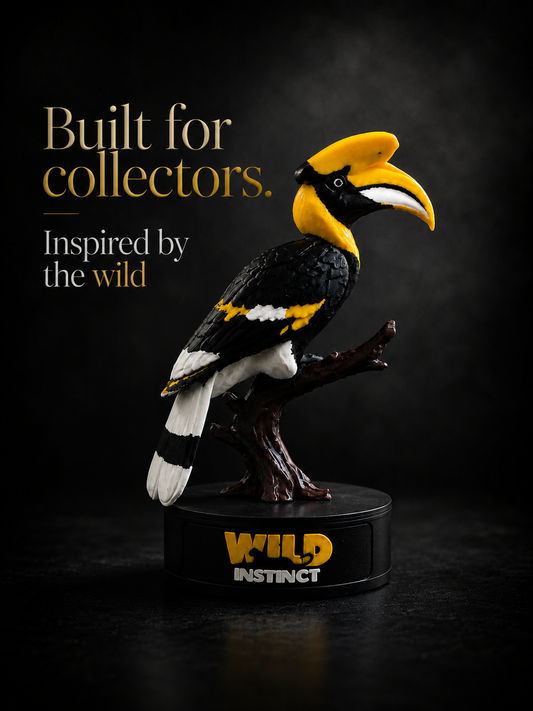 A Legend Cast In Detail - Hornbill Premium Figurine